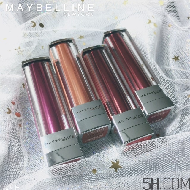 美寶蓮小燈管唇膏哪個顏色好看_美寶蓮縱情耀唇膏哪個顏色最火