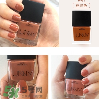 unny可撕拉指甲油怎么樣？unny可撕指甲油試色