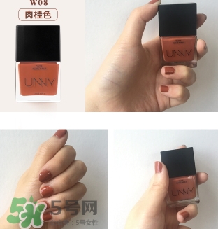 unny可撕拉指甲油怎么樣？unny可撕指甲油試色