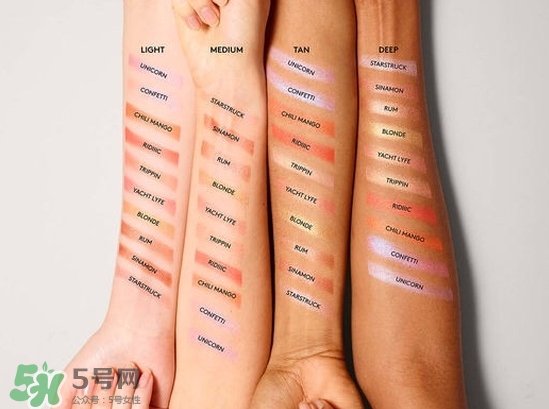 fenty beauty修容棒色號(hào)_試色圖