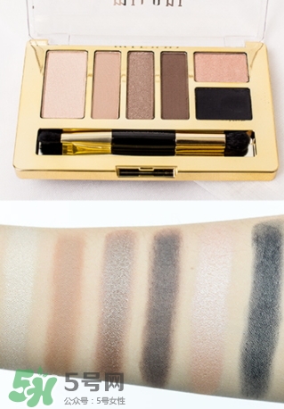 milani六色眼影盤(pán)色號(hào)試色
