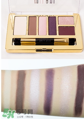 milani六色眼影盤(pán)色號(hào)試色