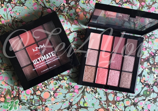 nyx12色眼影盤(pán)怎么樣_好用嗎