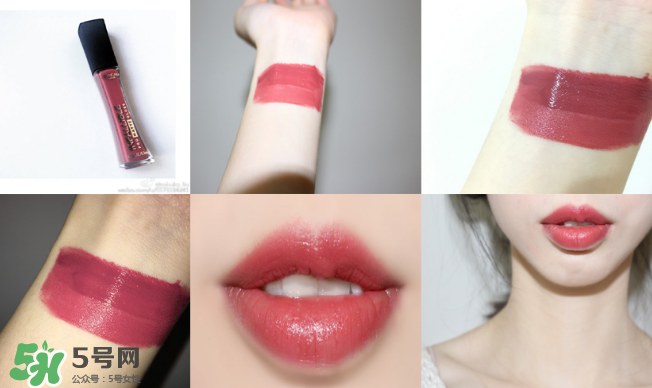 歐萊雅啞光唇釉314怎么樣？歐萊雅314試色