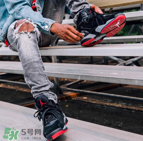 air jordan 8 alternate bred黑紅配色實(shí)物怎么樣_上腳效果 air jordan 8 alternate bred黑紅配色實(shí)物怎么樣_上腳效果