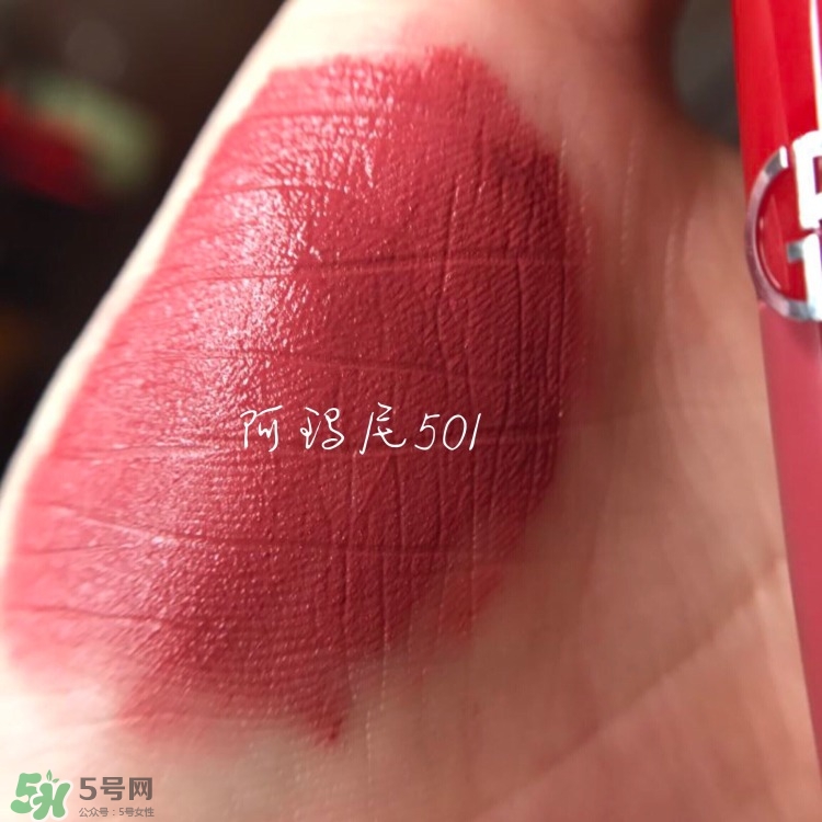 阿瑪尼唇釉500和501有什么區(qū)別_哪個好 阿瑪尼唇釉500和501有什么區(qū)別_哪個好