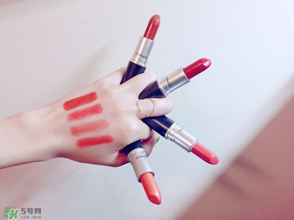 mac四只熱門玫色調(diào)子彈頭口紅對(duì)比 mac四只熱門玫色調(diào)子彈頭口紅對(duì)比