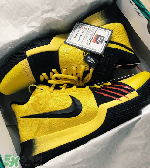 nike kyrie3 mamba mentality怎么樣？歐文3李小龍配色開箱測評