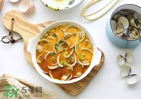 蛤蜊蒸蛋孕婦能吃嗎？蛤蜊蒸蛋寶寶能吃嗎