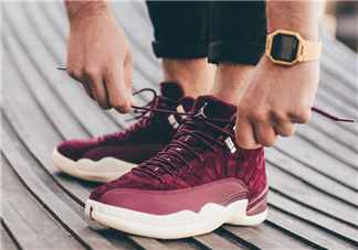 air jordan 12 bordeaux紅酒配色上腳效果怎么樣？
