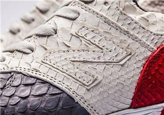 new balance 574 sport蟒蛇皮定制款實物什么樣？