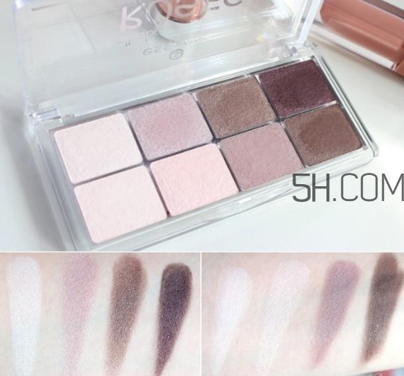 essence眼影盤哪款好看？essence八色眼影盤試色