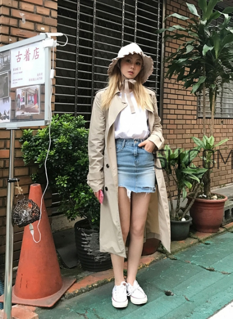 卡其色風(fēng)衣配什么鞋子？卡其色風(fēng)衣搭配鞋子圖片