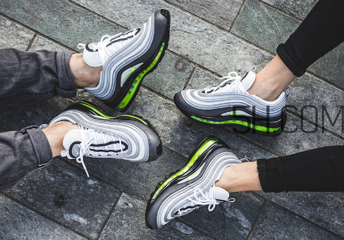 nike air max 97 neon配色上腳效果怎么樣？