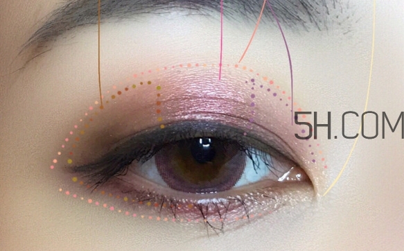 mac burgundy九色眼影盤(pán)眼妝畫(huà)法教程 mac burgundy九色眼影盤(pán)眼妝畫(huà)法教程