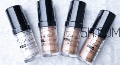 la girl洛杉磯女孩粉底液怎么樣？la girl粉底液色號試色