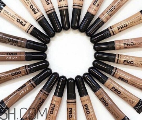 la girl洛杉磯女孩遮瑕膏怎么樣？洛杉磯女孩遮瑕色號試色