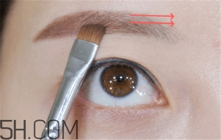 畫眉教程圖解 畫眉毛的技巧圖解一字眉 畫眉教程圖解 畫眉毛的技巧圖解一字眉