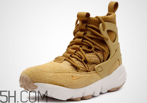 nike air footscape mid小麥配色上腳效果怎么樣？