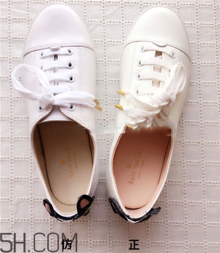 kate spade鞋子真假辨別_凱特絲蓓小狗小白鞋真假對比 kate spade鞋子真假辨別_凱特絲蓓小狗小白鞋真假對比