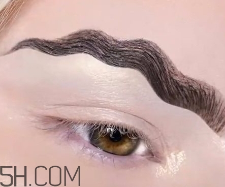 波浪眉怎么畫？波浪眉畫法步驟