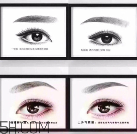 日常眉毛的畫法 學(xué)會(huì)這三種眉毛畫法就夠了