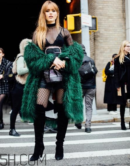 中長款皮草怎么搭配？中長款皮草搭配圖片