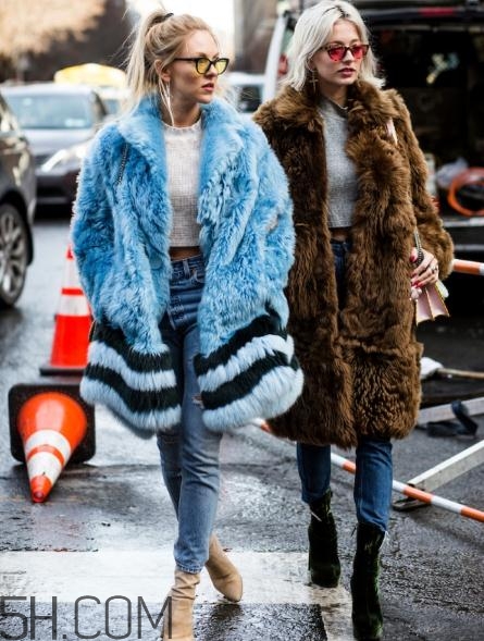 中長款皮草怎么搭配？中長款皮草搭配圖片