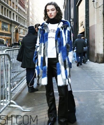 中長款皮草怎么搭配？中長款皮草搭配圖片