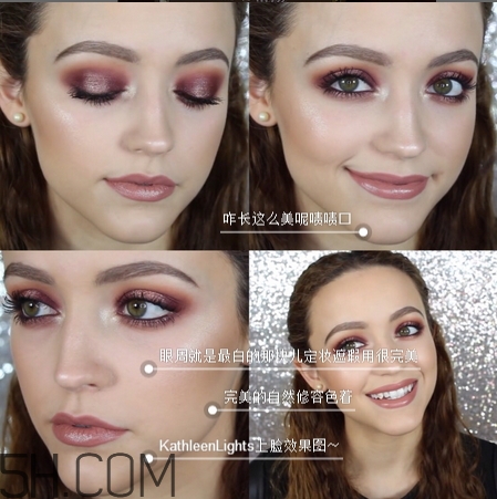 too faced巧克力眼影盤評(píng)測(cè)_試色