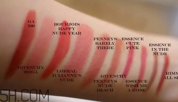 裸粉色口紅哪個牌子好？裸粉色口紅推薦
