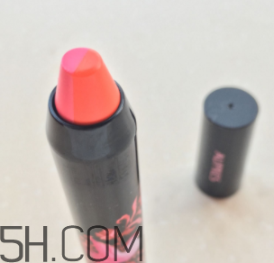 歐珀萊雙色唇棒色號_桃橘色試色 歐珀萊雙色唇棒色號_桃橘色試色