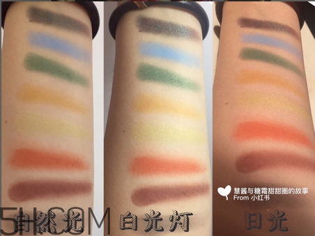 lime crime獨(dú)角獸二代眼影盤色號(hào)_試色圖