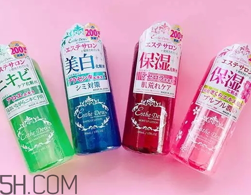 esthe dew爽膚水哪個顏色好？esthe dew化妝水不同顏色區(qū)別