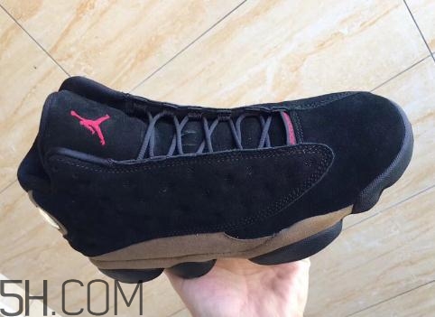air jordan 13 olive麂皮橄欖配色上腳效果怎么樣？