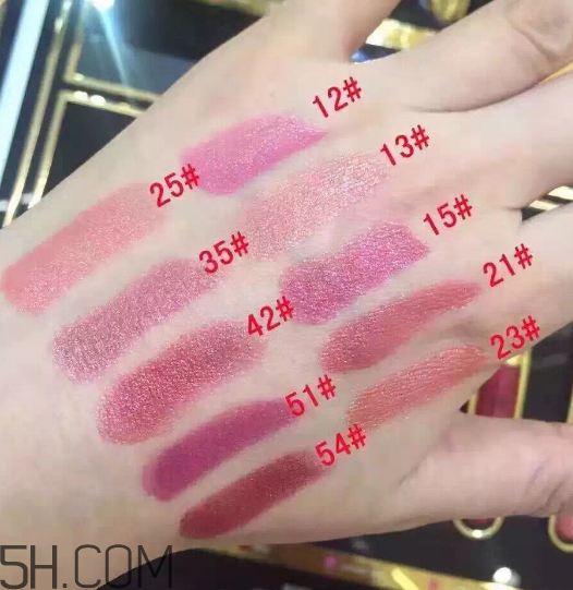 whoo后口紅12和13號色哪個好看？whoo后口紅25號好用嗎？