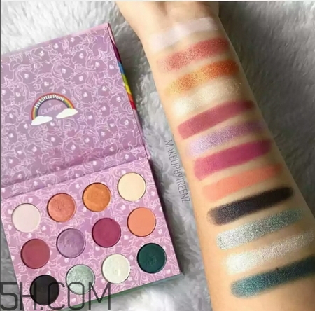 colourpop小馬寶莉眼影盤色號_試色圖 colourpop小馬寶莉眼影盤色號_試色圖