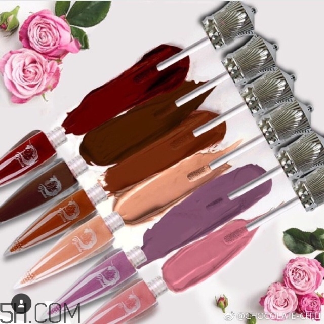 泰國2017網紅唇釉_泰國2017新款唇釉色號試色