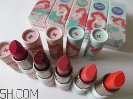 cute press美人魚口紅色號(hào)_cute press美人魚唇膏試色