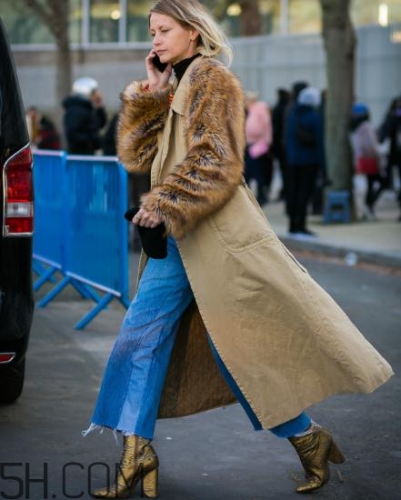 冬天穿闊腿褲配什么鞋子？冬天闊腿褲搭配鞋子圖片