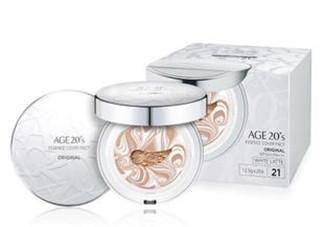 age20s氣墊好用嗎？age20愛敬水粉霜真假辨別對比圖