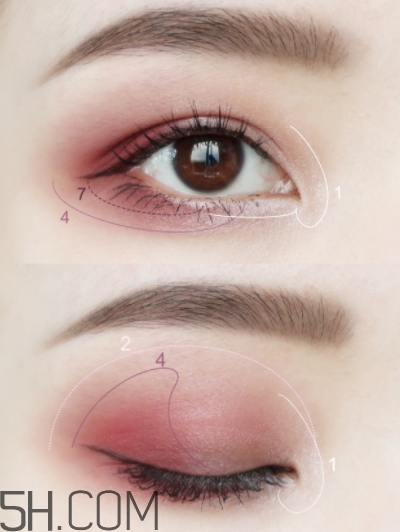 vnk十色眼影盤(pán)怎么畫(huà)？vnk云興霞蔚十色眼影畫(huà)法步驟