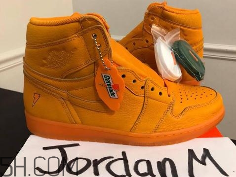 air jordan 1 gatorade佳得樂橙色版發(fā)售時間_多少錢？