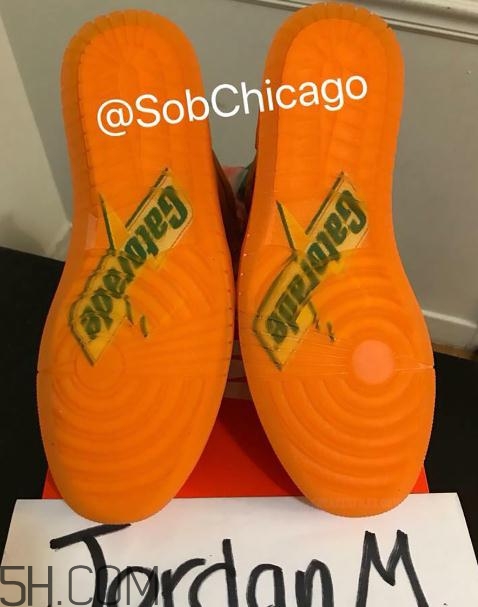 air jordan 1 gatorade佳得樂橙色版發(fā)售時間_多少錢？