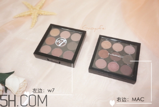 w7眼影盤怎么使用？英國w7九色眼影盤畫法步驟