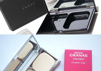 資生堂granas pf粉餅和three分時(shí)段粉餅?zāi)膫€好?