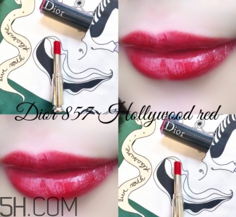 迪奧740和857哪個好看？迪奧740和857試色對比