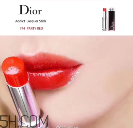 迪奧744和迪奧888哪個好看？迪奧744和迪奧888試色對比