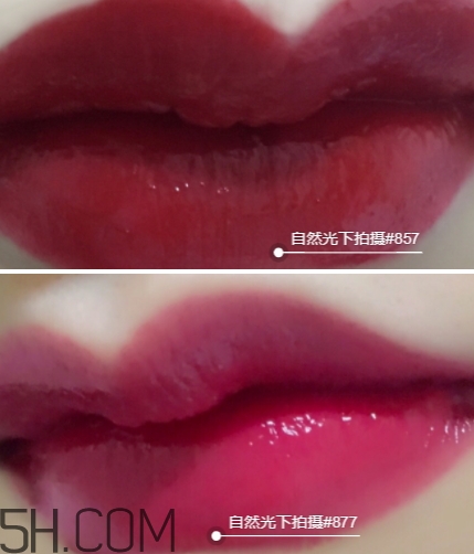 迪奧857和877哪個好看？迪奧857和877試色對比