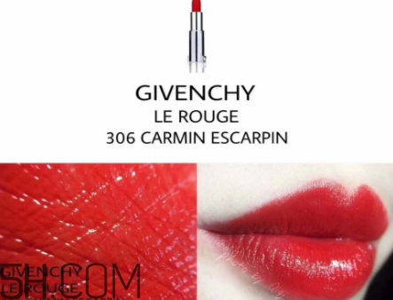 紀(jì)梵希305和306哪個好？紀(jì)梵希305和306試色對比